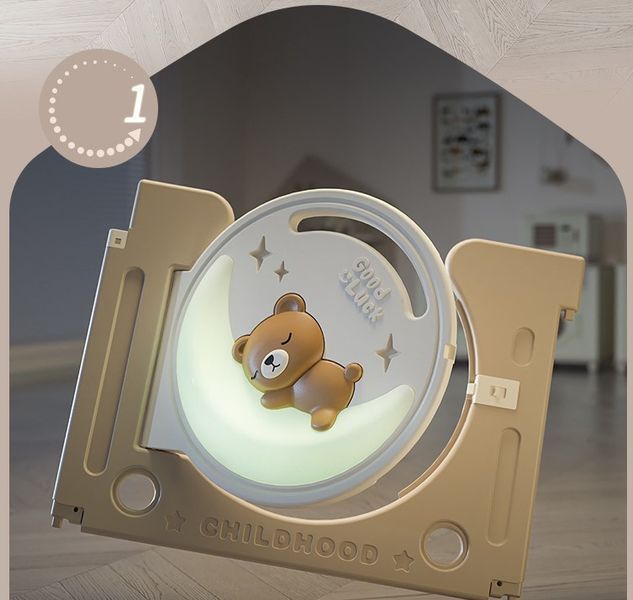 Дитячий манеж з килимком 4в1 Terrio &ldquo;Sleepy M&rdquo; 150х180 см TQ-208M фото