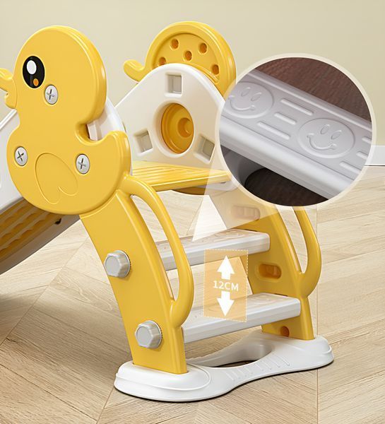 Дитяча гірка Terrio &ldquo;Ducky&rdquo; Жовто-сіра 100 см TG-113Y фото