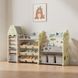 Стелаж з контейнерами + книжкова полиця 3в1 &ldquo;Tree Maxi&rdquo; Салатовий TM-052G фото 1