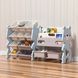 Стелаж з контейнерами + книжкова полиця 2в1 &ldquo;Cutie Maxi&rdquo; Блакитний TM-979B фото 1