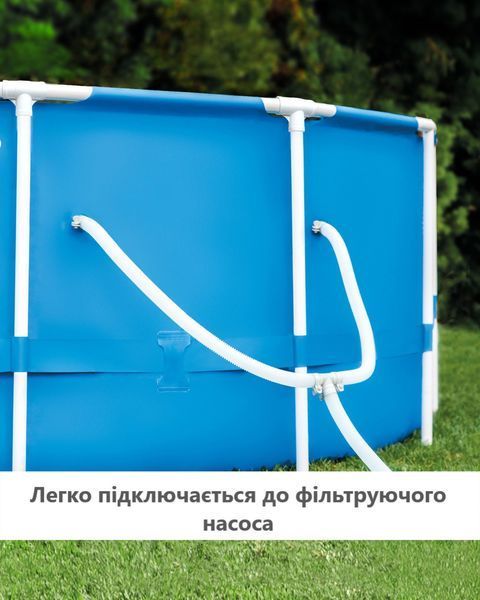 Каркасный бассейн Intex 28202 (76*305 см. объем: 4485 л. картриджный фильтр-насос 1250 л/ч) 28202 фото