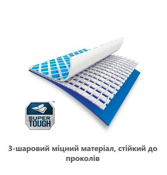 Каркасний басейн Intex 28242 (122*457 см., об'ем: 16805 л., картриджний фільтр 3785 л/год, драбина, тент, підстилка) 28242 фото