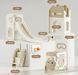 Игровой комплекс 5в1 Terrio "Teddy Maxi" Бежевый TI-344B фото 6