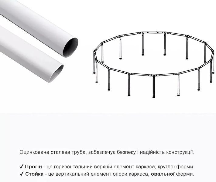 Каркасный бассейн Intex 26716 (99*366 см., объем: 8592 л., фильтр 2006 л/ч, стремянка) 26716 фото