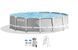 Каркасный бассейн Intex 26716 (99*366 см., объем: 8592 л., фильтр 2006 л/ч, стремянка) 26716 фото 1