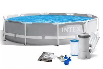 Каркасный бассейн Intex 26702 (76*305см., объем: 4485 л., картриджный фильтр 1250 л/ч) 26702 фото