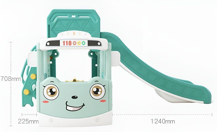 Игровой комплекс 3в1 Terrio "Trainy" Салатовый TI-330G фото