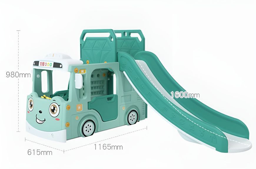 Игровой комплекс 3в1 Terrio "Trainy" Салатовый TI-330G фото