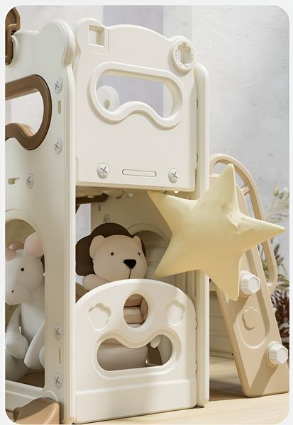 Игровой комплекс 4в1 Terrio "Teddy" Желто-белый TI-332Y фото