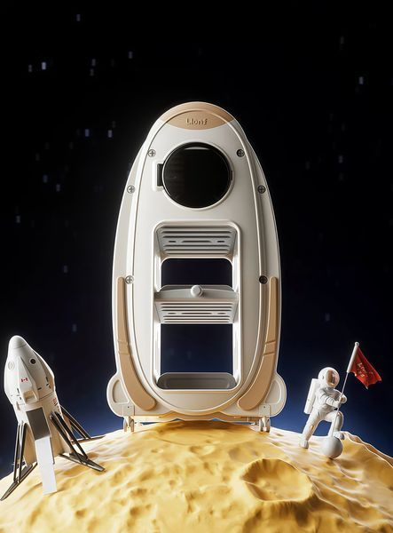 Органайзер для канцелярии на колесиках Terrio "Cosmo" TM-1009 фото