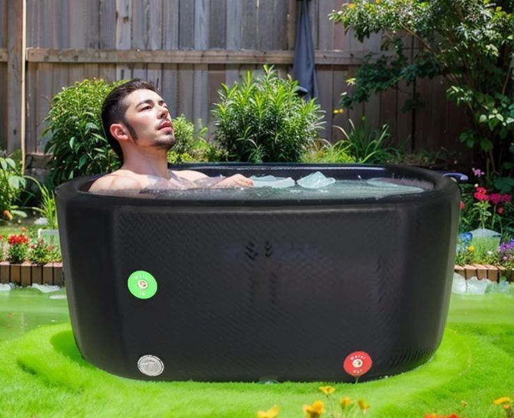 Надувна крижана ванна Ice Bath Spa 155х85х65 см BS0025 фото