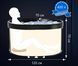 Овальна крижана ванна Ice Bath Spa з кришкою 120x70x70 см BS0024 фото 8