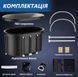 Овальна крижана ванна Ice Bath Spa з кришкою 120x70x70 см BS0024 фото 6