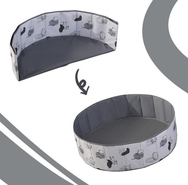 Сухой бассейн Terrio &ldquo;Monsy L&rdquo; Серый 120 х 30 см BS01014G фото