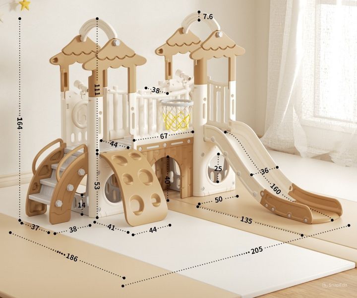 Игровой комплекс Terrio "Homy" Салатовый TI-345G фото