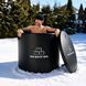 Круглая надувная ледяная ванна Ice Bath Spa Premium, термованная, для холодных ванн и восстановления 90х75 см. BS0028 фото 6