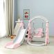 Детский игровой комплекс 3в1 Terrio "Castle" Розовый TI-340P фото 1