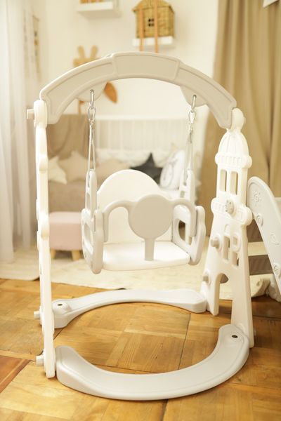 Детский игровой комплекс 5в1 Terrio "Castle" Серо-белый TI-327G фото